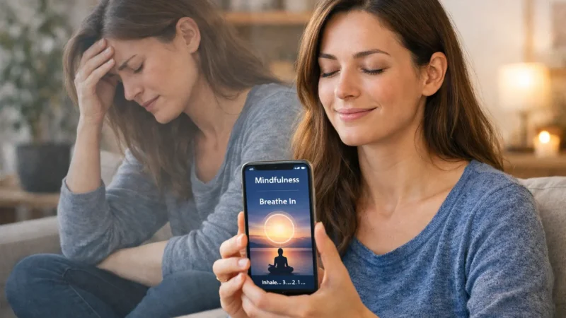 05 Aplicativos Essenciais para o Controle da Ansiedade e Mindfulness em 2026