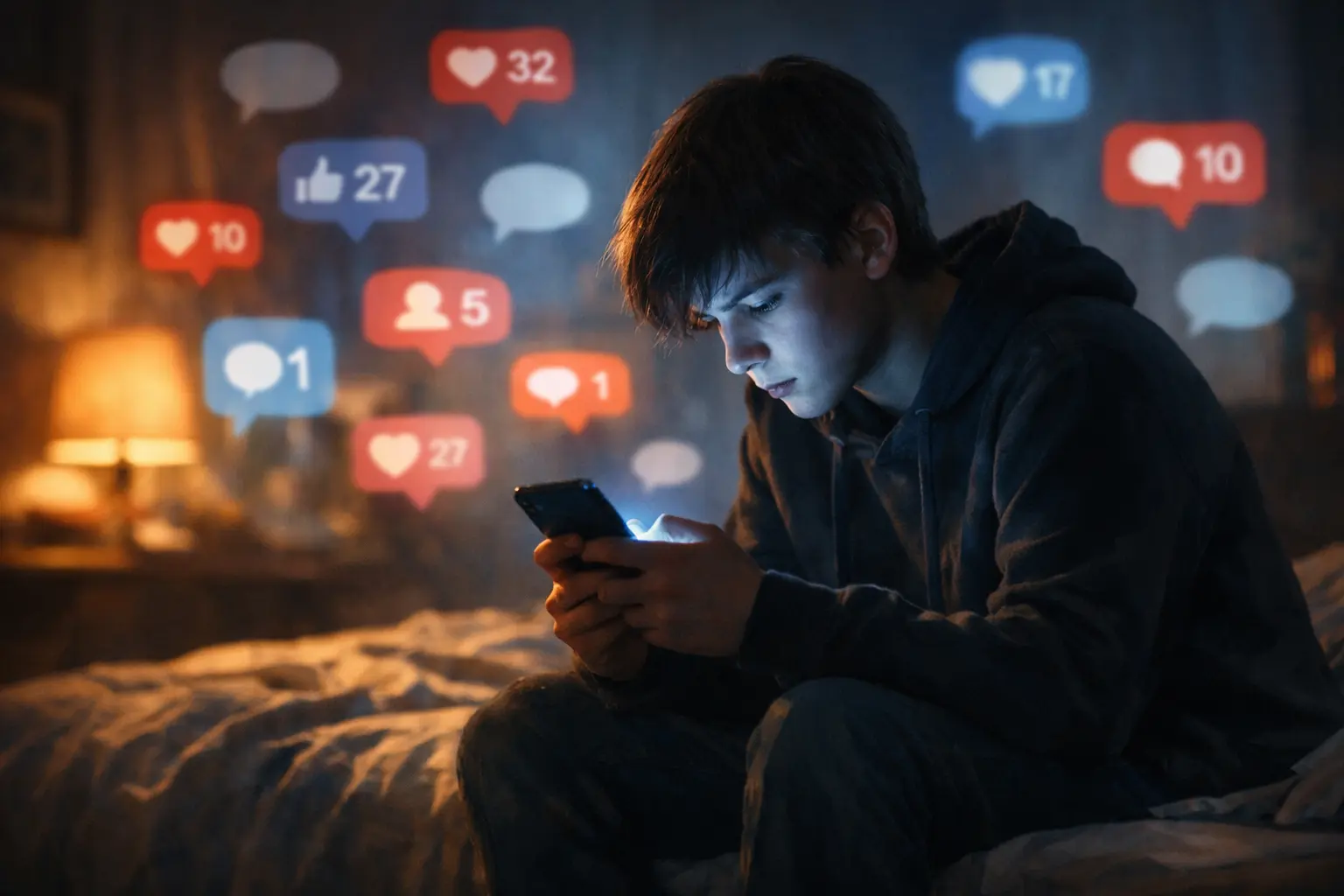 O Impacto das Redes Sociais na Saúde Mental dos Jovens: Conexão ou Sobrecarga?