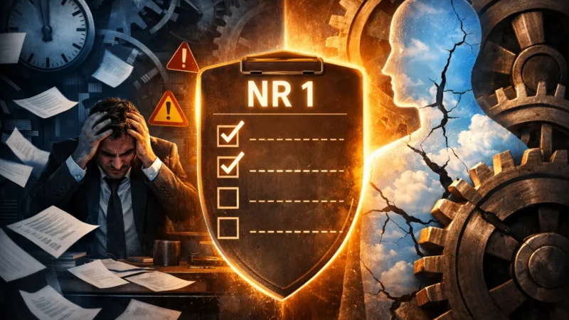 Saúde Mental nas Empresas: Por que a Implementação Tardia da NR 1 Está Gerando Afastamentos em Massa?