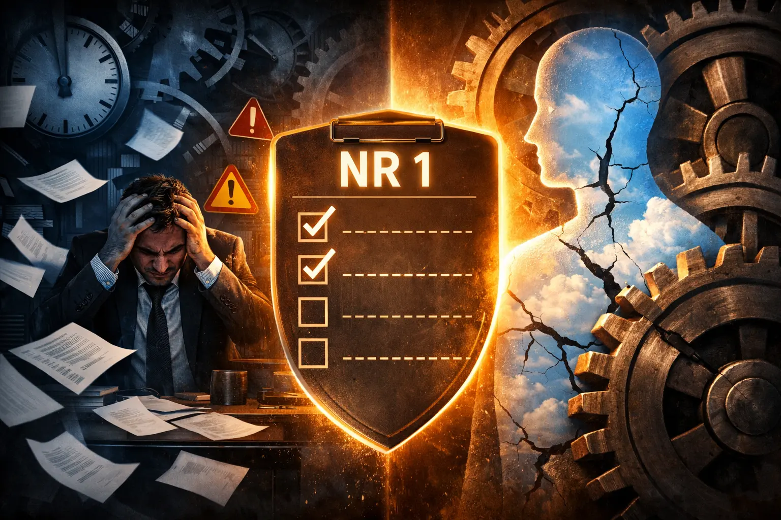 Saúde Mental nas Empresas: Por que a Implementação Tardia da NR 1 Está Gerando Afastamentos em Massa?